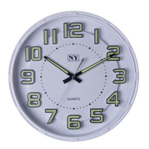 שעון קיר זוהר בחושך לחדרי ילדים